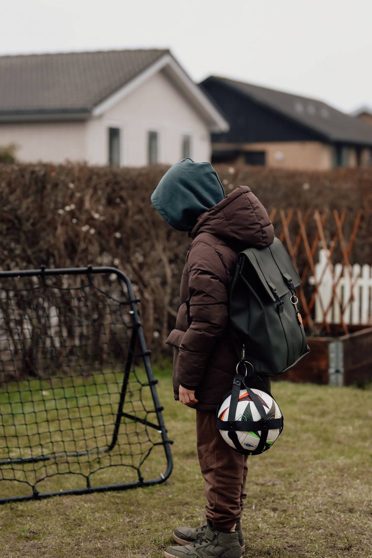 Boldholder / boldnet til rygsæk - Lukaki.dk