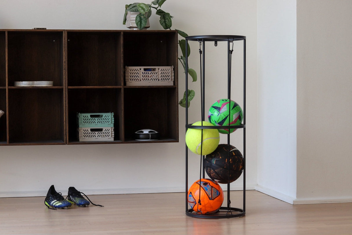 Boldholder / organizer til 6 sportsbolde - Lukaki.dkBoldholder / organizer til 6 sportsbolde
