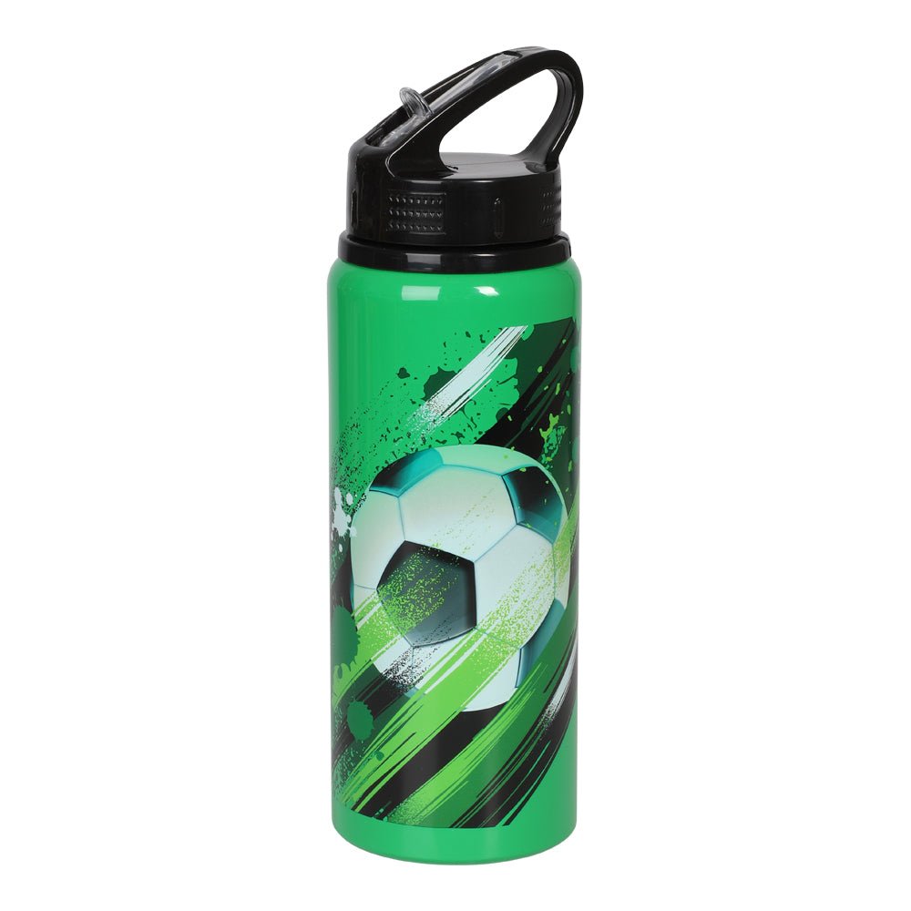 Fodbold Drikkedunk i aluminium (730 ml) - Lukaki.dk