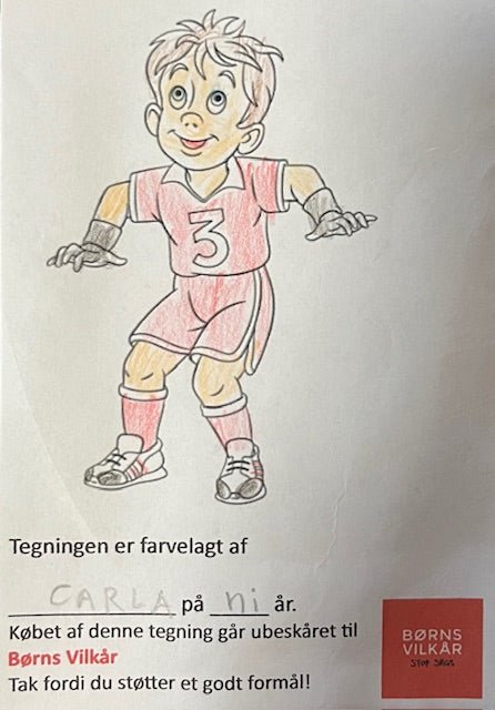 Køb en tegning og støt Børns Vilkår - børn hjælper børn ❤️ - Lukaki.dkKøb en tegning og støt Børns Vilkår - børn hjælper børn ❤️