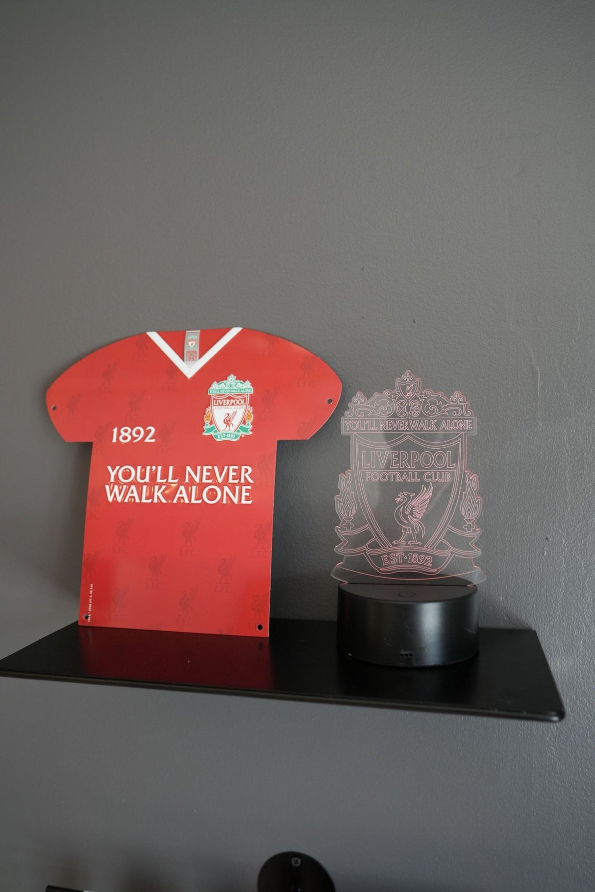 Liverpool FC skilt i metal (24x25 cm) - Lukaki.dk
