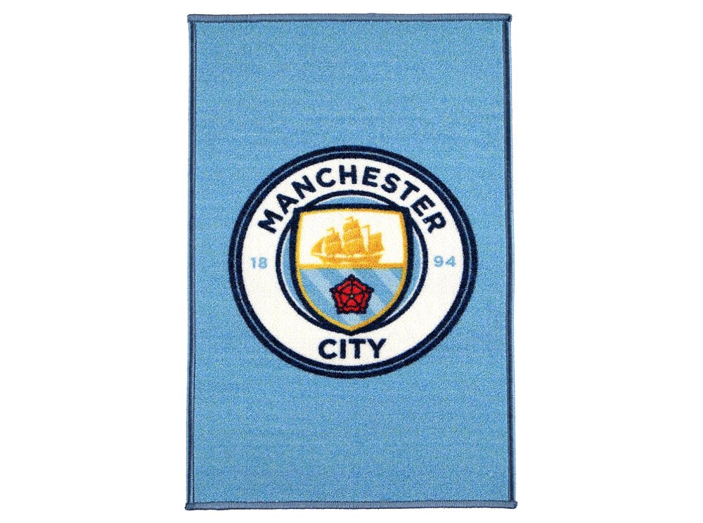 Manchester City tæppe - 80x50 cm - Lukaki.dkManchester City tæppe - 80x50 cm