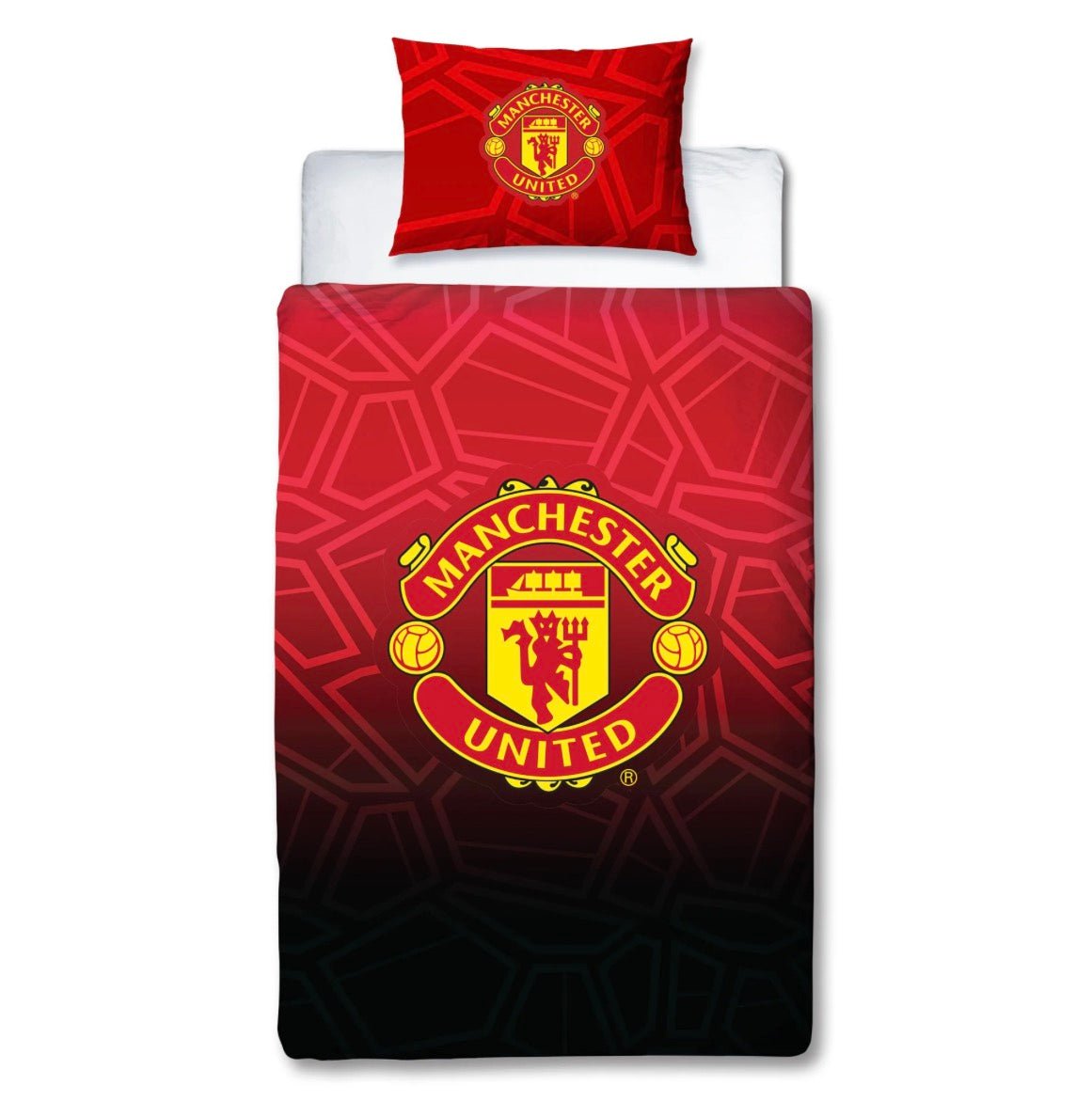 Manchester United sengetøj - 100% Bomuld - 140x200 cm - Lukaki.dk