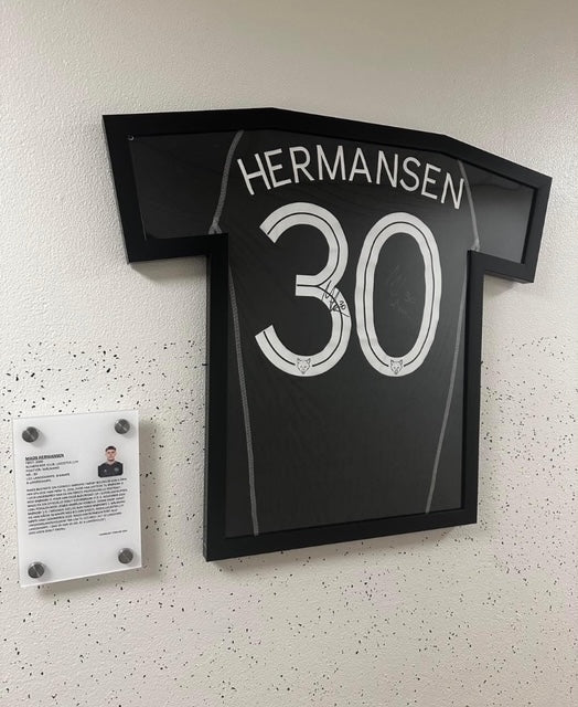 UMBRA T-shirt ramme med fodboldtrøje indrammet