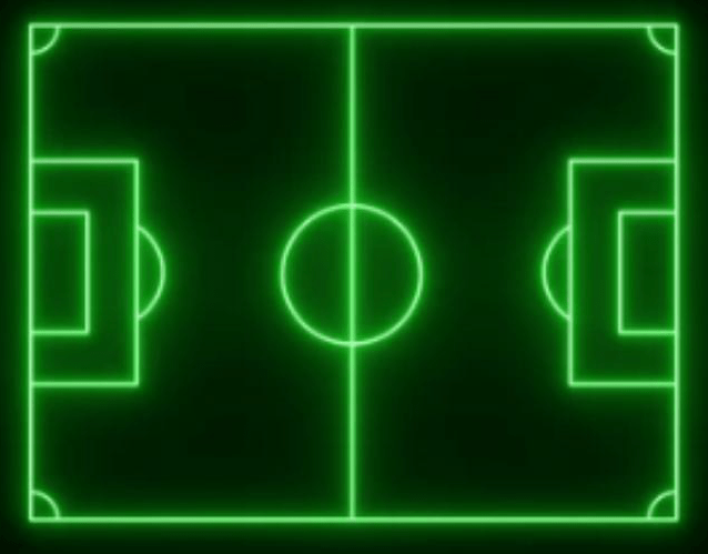 Væglampe - Neon Fodboldbane (60x x47 cm) - Lukaki.dkVæglampe - Neon Fodboldbane (60x x47 cm)