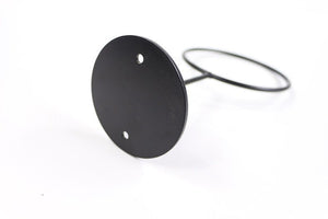 4 stk. Boldholder til væg - sort stål (Inkl. sorte skruer) - Lukaki.dk4 stk. Boldholder til væg - sort stål (Inkl. sorte skruer)