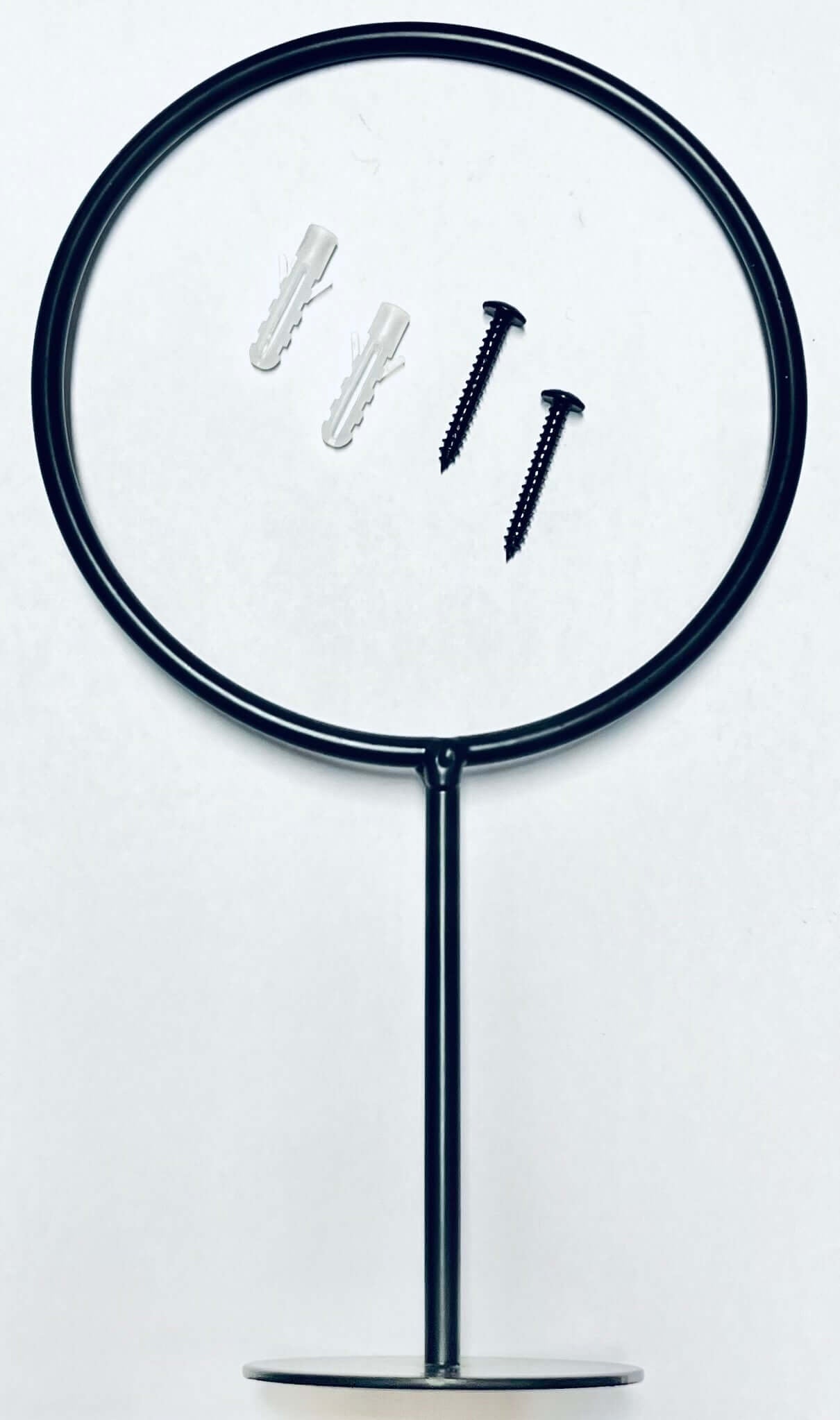 4 stk. Boldholder til væg - sort stål (Inkl. sorte skruer) - Lukaki.dk4 stk. Boldholder til væg - sort stål (Inkl. sorte skruer)