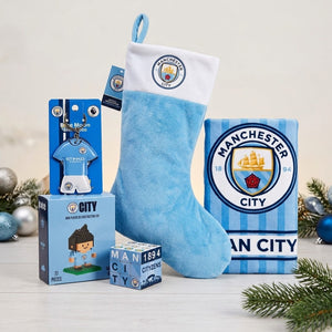 Manchester City Adventsgavepakke – 4 Gaver + Manchester City Julesok