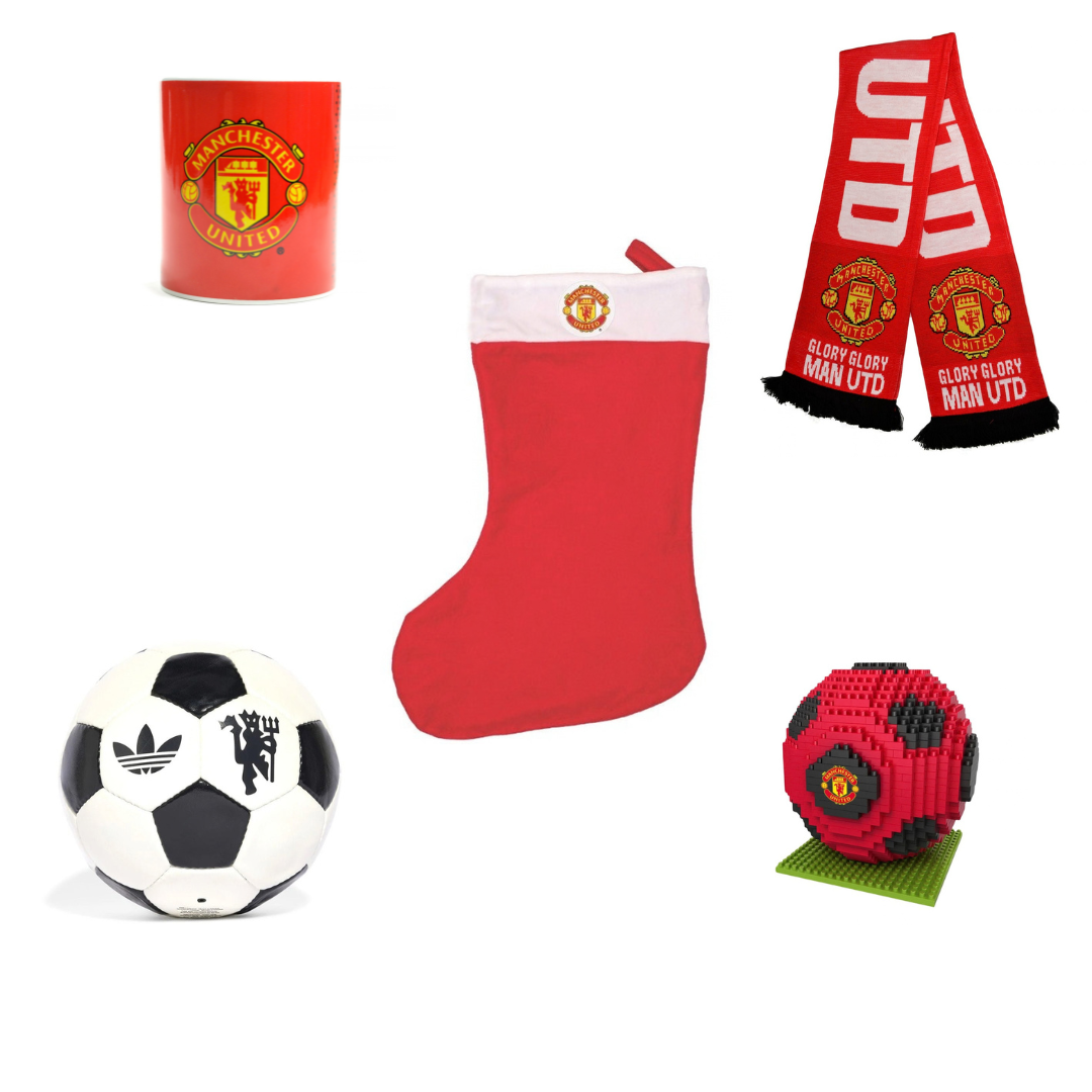 Manchester United Adventsgavepakke – 4 Gaver + Manchester United Julesok