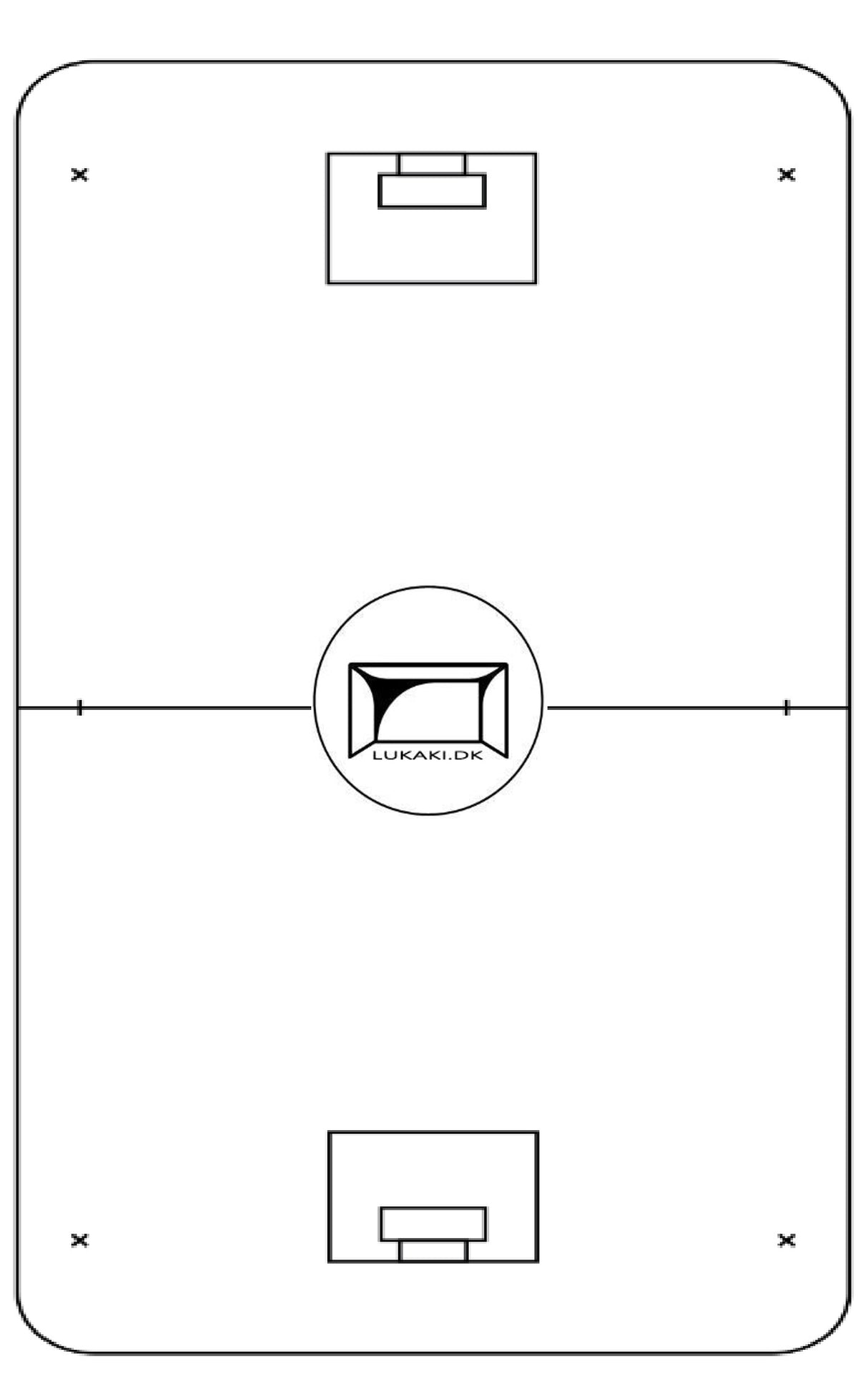 Taktiktavle / -mappe - A4 Inkl. printklare filer (flere sportsgrene)