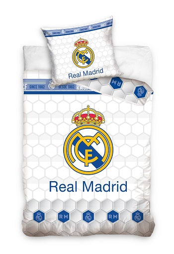 Real Madrid sengetøj - 135x200 cm.