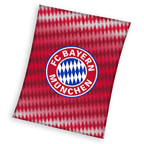 Bayern München fleece tæppe - 130x170 cm.