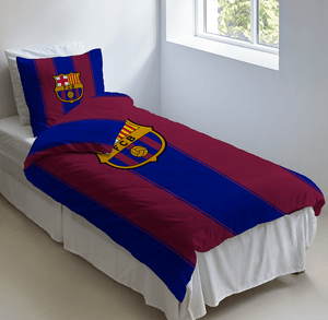 FC Barcelona sengetøj - 100% Bomuld - 140x200 cm. - Lukaki.dk