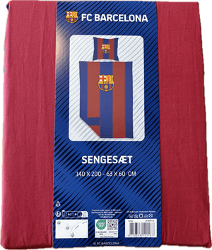 FC Barcelona sengetøj - 100% Bomuld - 140x200 cm - Lukaki.dk