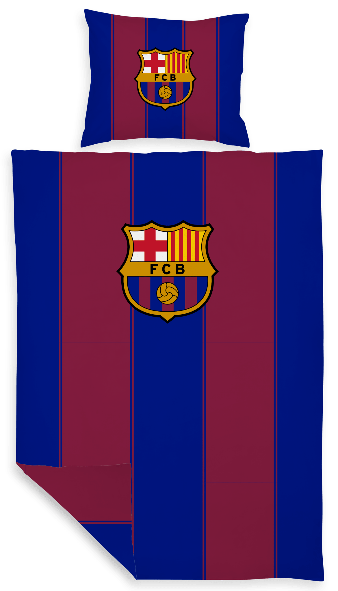 FC Barcelona sengetøj - 100% Bomuld - 140x200 cm. - Lukaki.dk