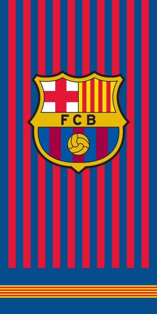 FC Barcelona badehåndklæde - 70x140 cm.