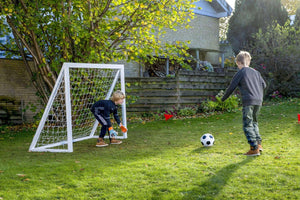 Homegoal Junior fodboldmål hvid - 175 x 140 cm - Lukaki.dkHomegoal Junior fodboldmål hvid - 175 x 140 cm