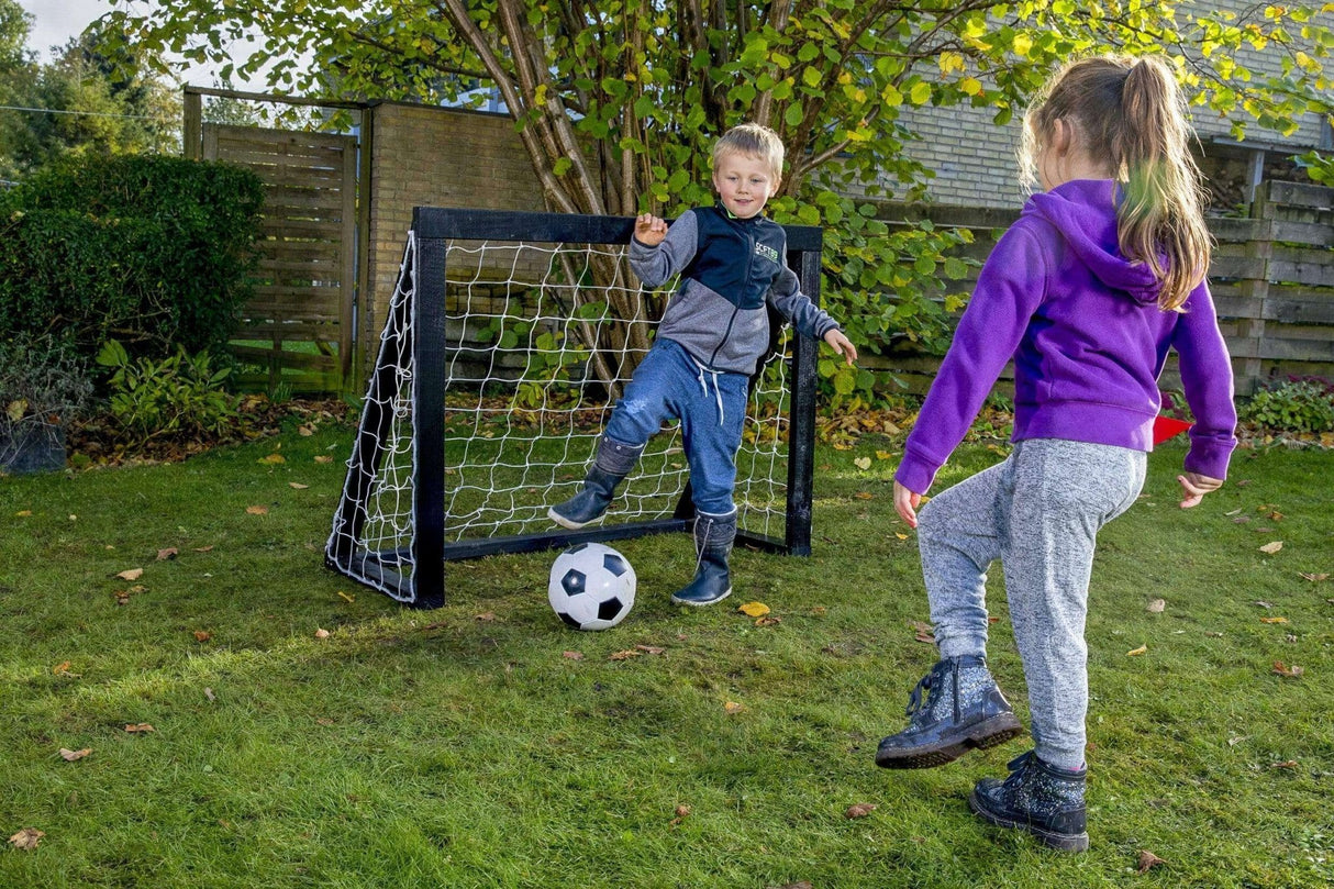 Homegoal Micro fodboldmål sort - 125 x 100 cm - Lukaki.dkHomegoal Micro fodboldmål sort - 125 x 100 cm