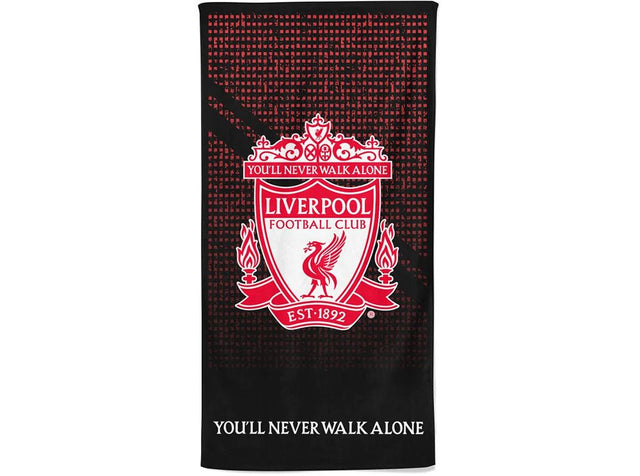 Liverpool FC badehåndklæde - 70x140 cm - Lukaki.dkLiverpool FC badehåndklæde - 70x140 cm