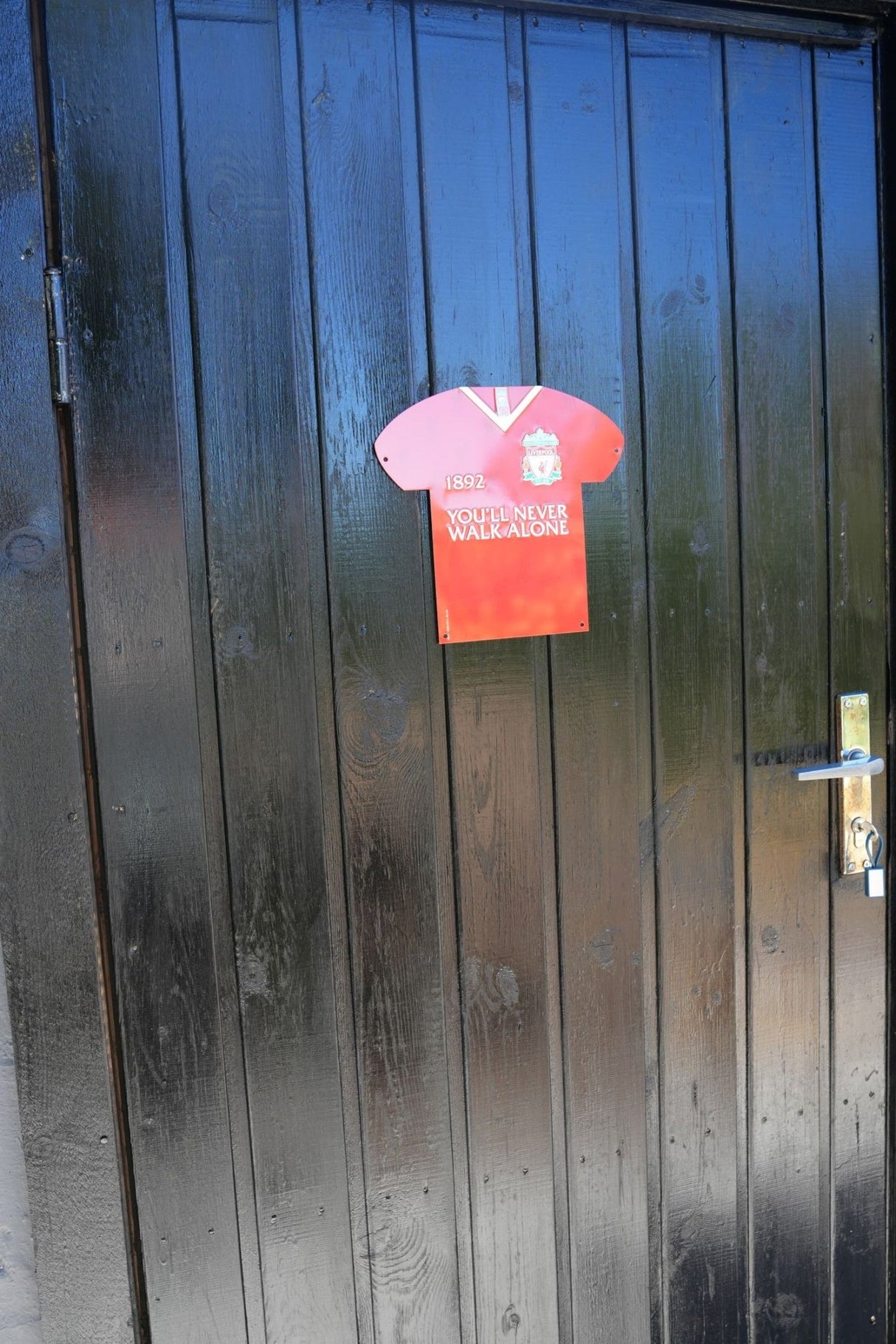 Liverpool FC skilt i metal (24x25 cm) - Lukaki.dk