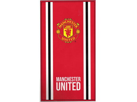 Manchester United badehåndklæde - 75x150 cm - Lukaki.dkManchester United badehåndklæde - 75x150 cm