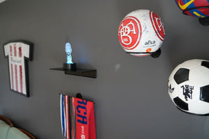 Messi 3D Fodbold lampe - Lyser i 7 farver - Lukaki.dk