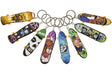Mini Skateboard Nøglering – 10 cm Assorterede Designs - 1 stk. - Lukaki.dkMini Skateboard Nøglering – 10 cm Assorterede Designs - 1 stk.