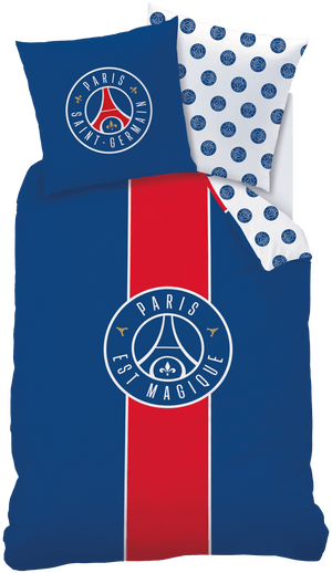 PSG (Paris Saint Germain) sengetøj - 100% Bomuld - 140x200 cm - Lukaki.dk