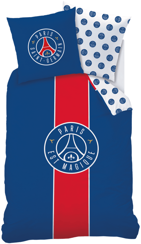 PSG (Paris Saint Germain) sengetøj - 100% Bomuld - 140x200 cm - Lukaki.dk