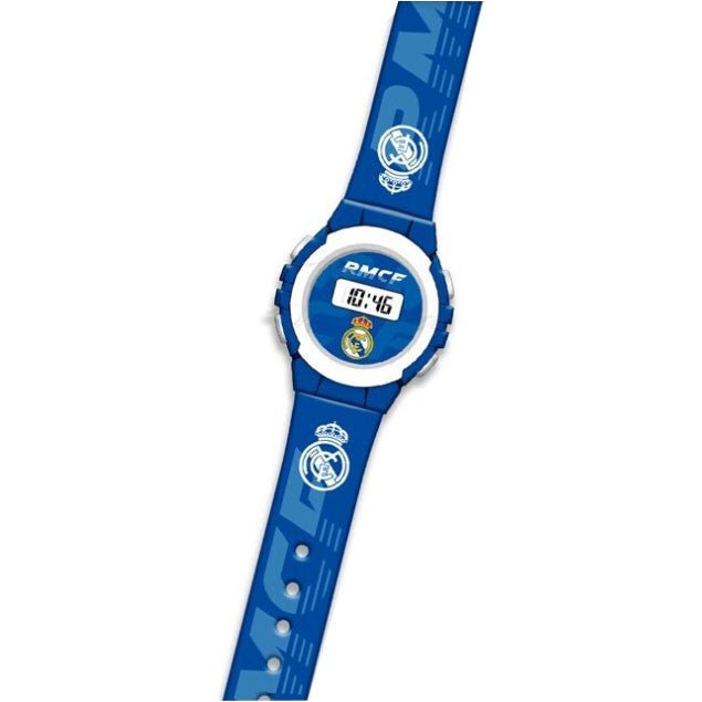 Real Madrid digitalt armbåndsur - blå - Lukaki.dk