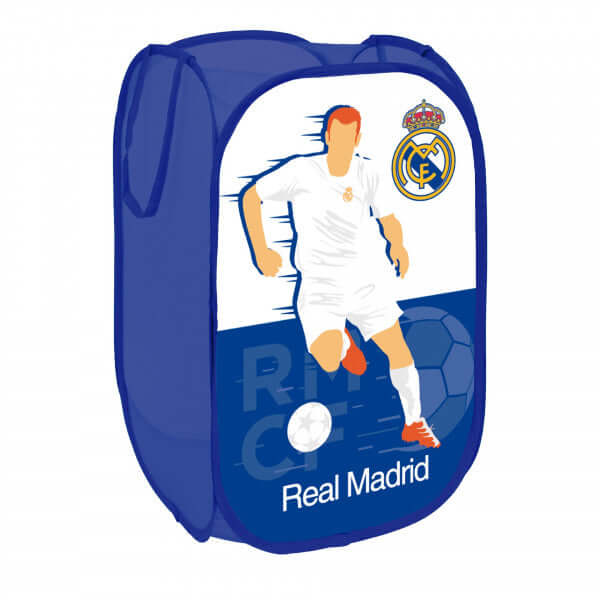 Real Madrid pop - up kurv til opbevaring - Lukaki.dkReal Madrid pop - up kurv til opbevaring