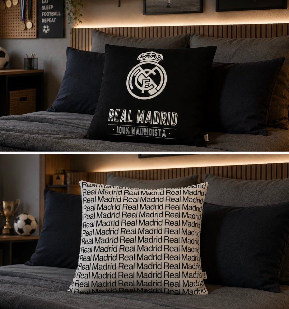 Real Madrid pude med fyld - 40x40 cm - Lukaki.dk