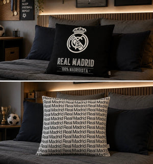 Real Madrid pude med fyld - 40x40 cm - Lukaki.dk