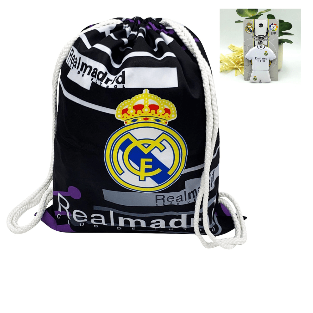 Real Madrid rygsæk + nøglering - Lukaki.dkReal Madrid rygsæk + nøglering