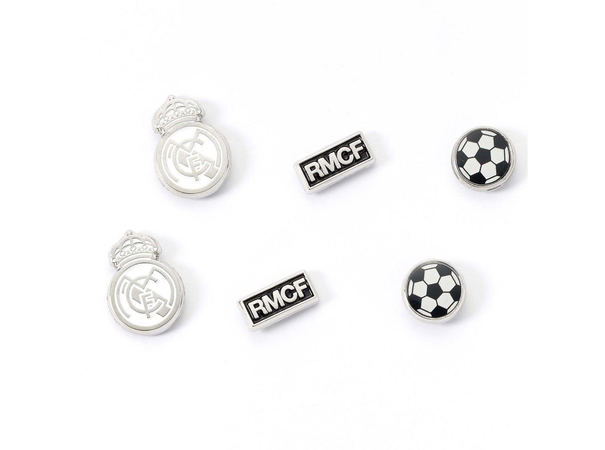 Real Madrid Øreringe - 3 designs i 1 pakke - Lukaki.dkReal Madrid Øreringe - 3 designs i 1 pakke