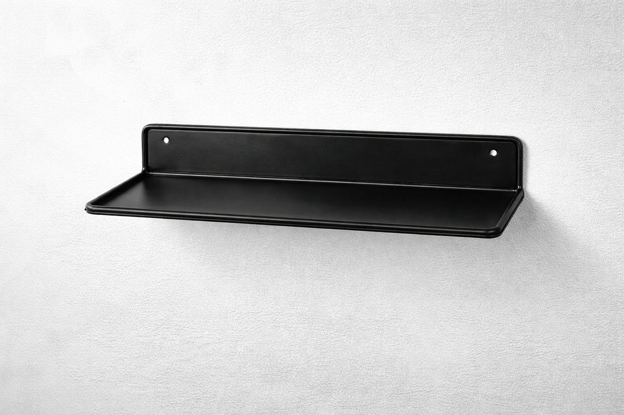 Trofæhylde i sort stål – 35 cm | Inkl. sorte skruer - Lukaki.dkTrofæhylde i sort stål – 35 cm | Inkl. sorte skruer