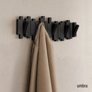 Umbra Sticks Knagerække – Sort, 5 Knager - Lukaki.dk