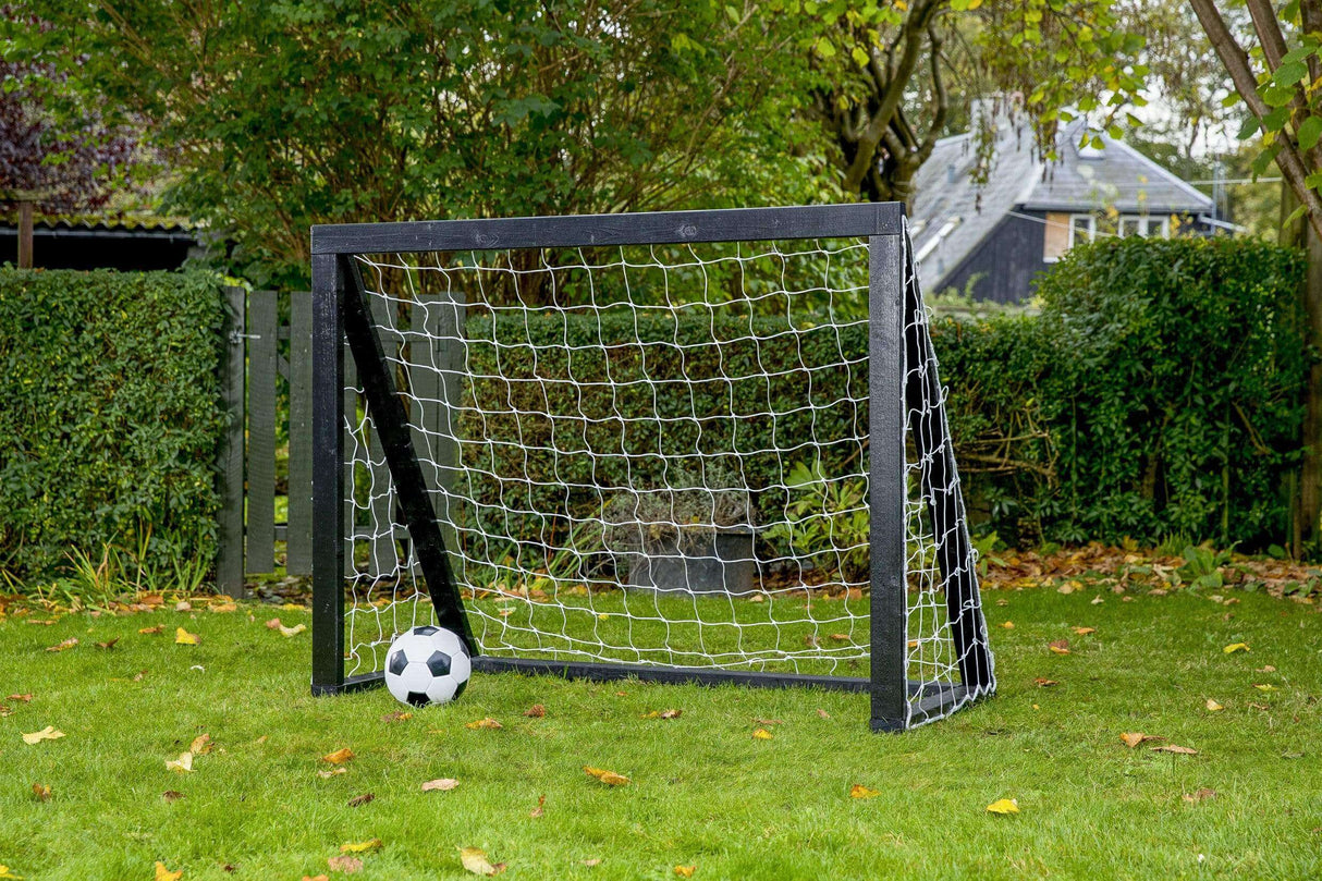 Homegoal Mini fodboldmål sort - 150 x 120 cm