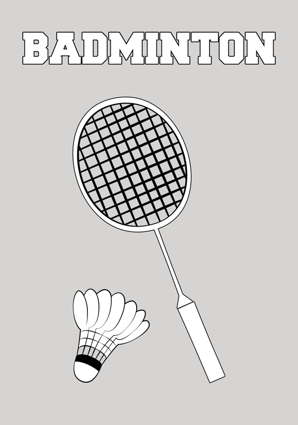 Badminton plakat 2