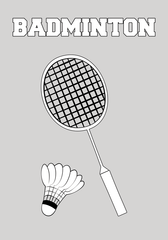 Badminton plakat 2