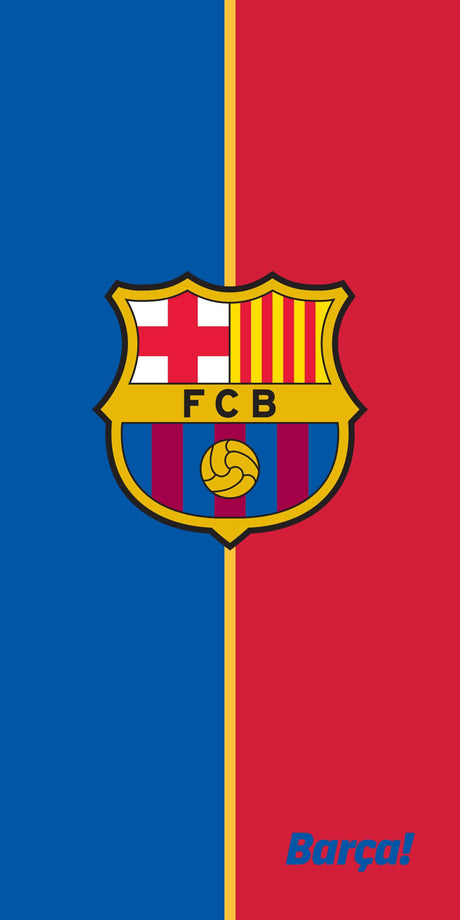 FC Barcelona badehåndklæde (70x140 cm)