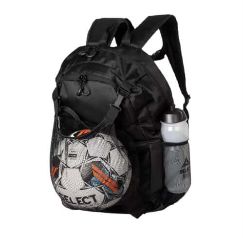 Select rygsæk med net til fodbold